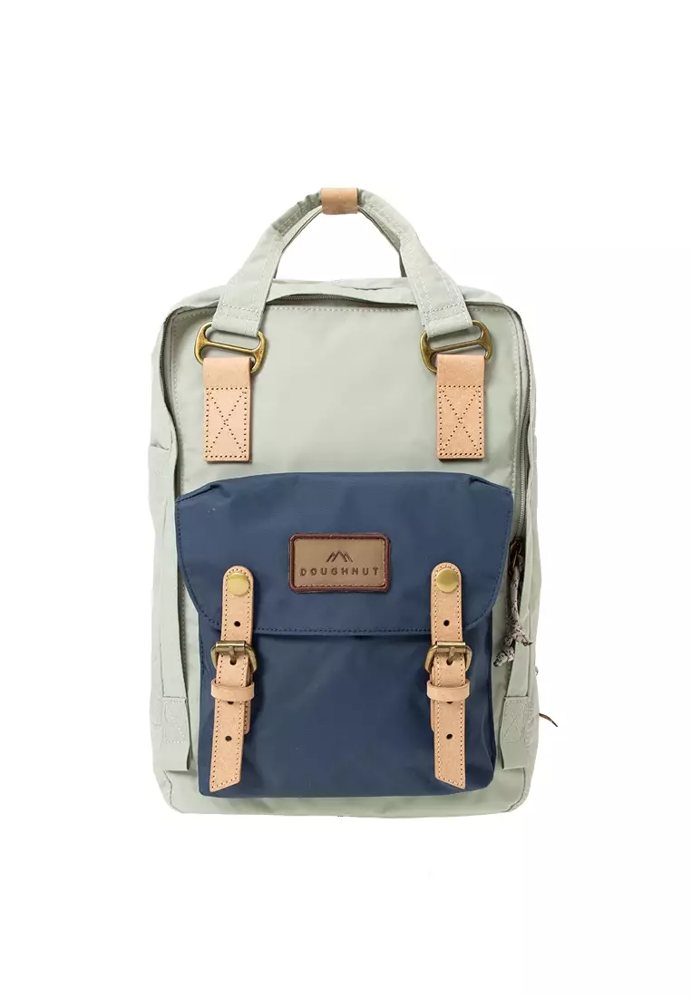 Buy Doughnut Doughnut Macaroon Jungle Series Light Grey X Navy Backpack