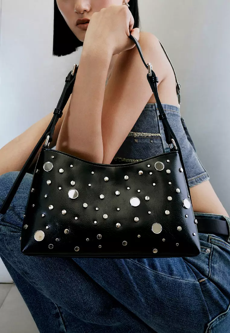 Off-Shoulder Denim Cami Top