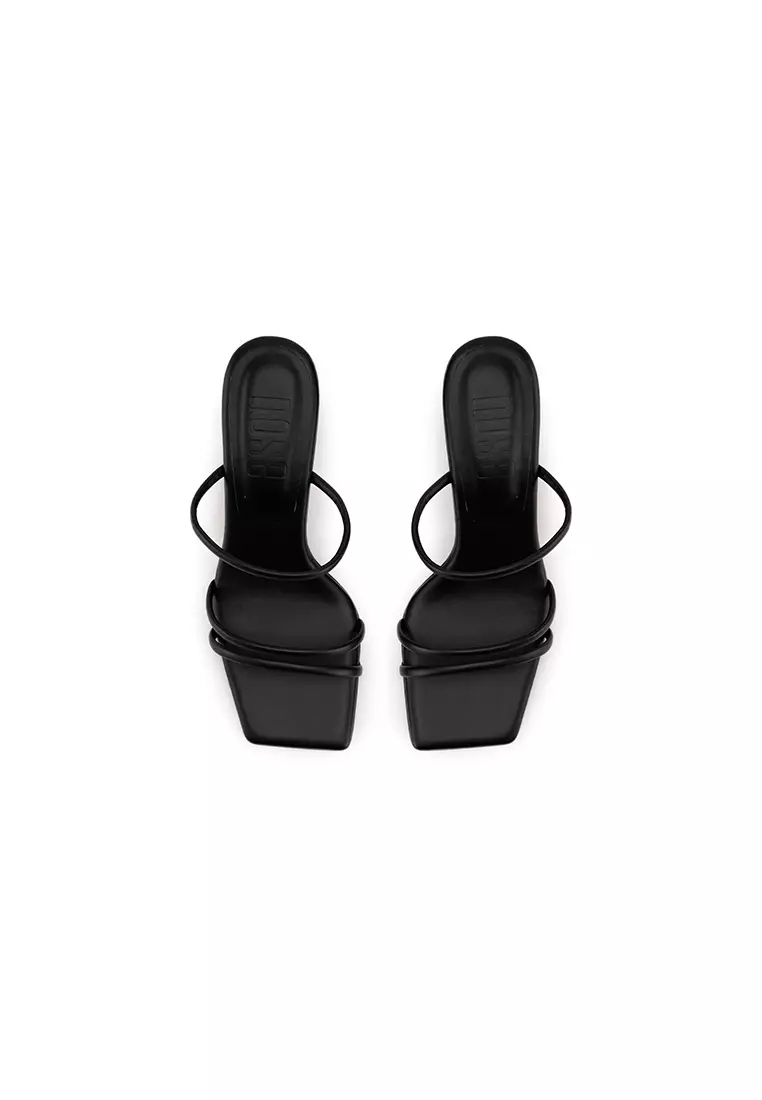 CLOUDFOAM STRAPPY BLOCK HEEL SLIDE
