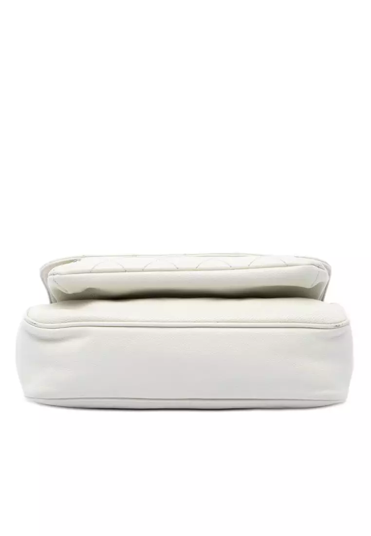 Pre-Loved Chanel Quilted Caviar Reissue 2.55 Pocket Flap