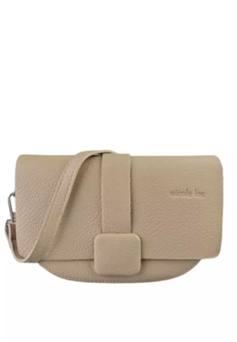 Nicole Lee Tas Wanita Selempang Bahu Tas Kerja Hand Bag Casual Branded Ori 3721507001BRO/KHA/BLA