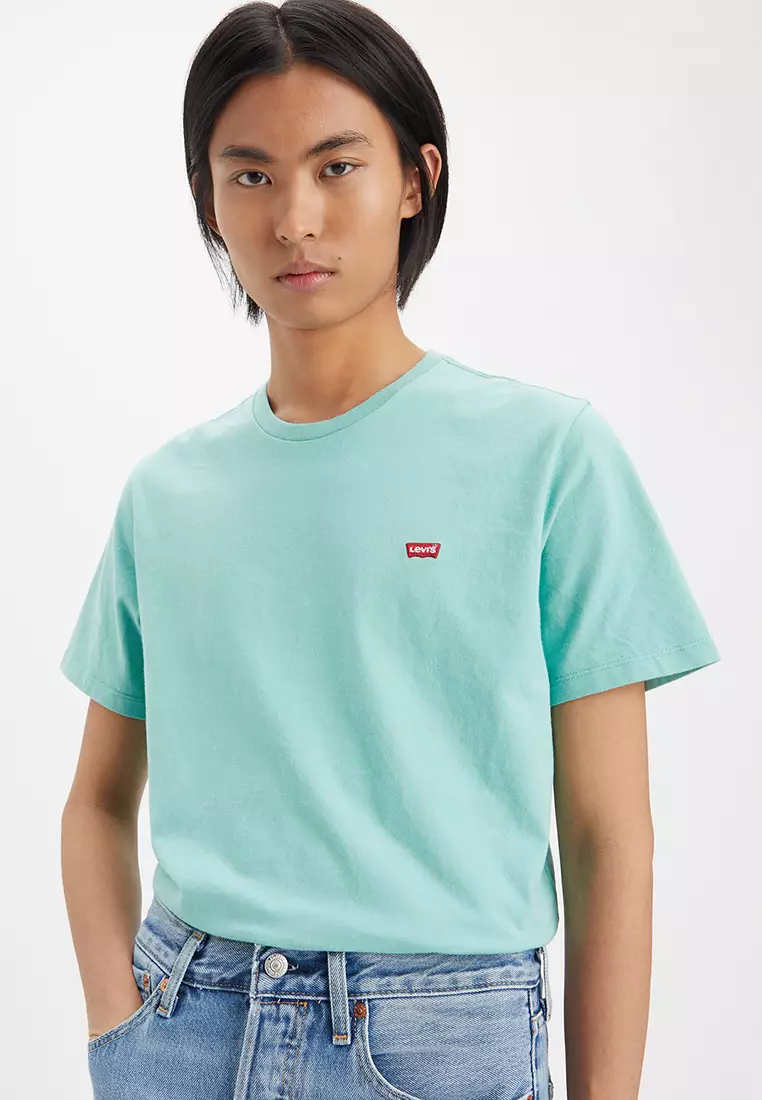 LV Monogram Over Printed Men Blue T-Shirt 24.90