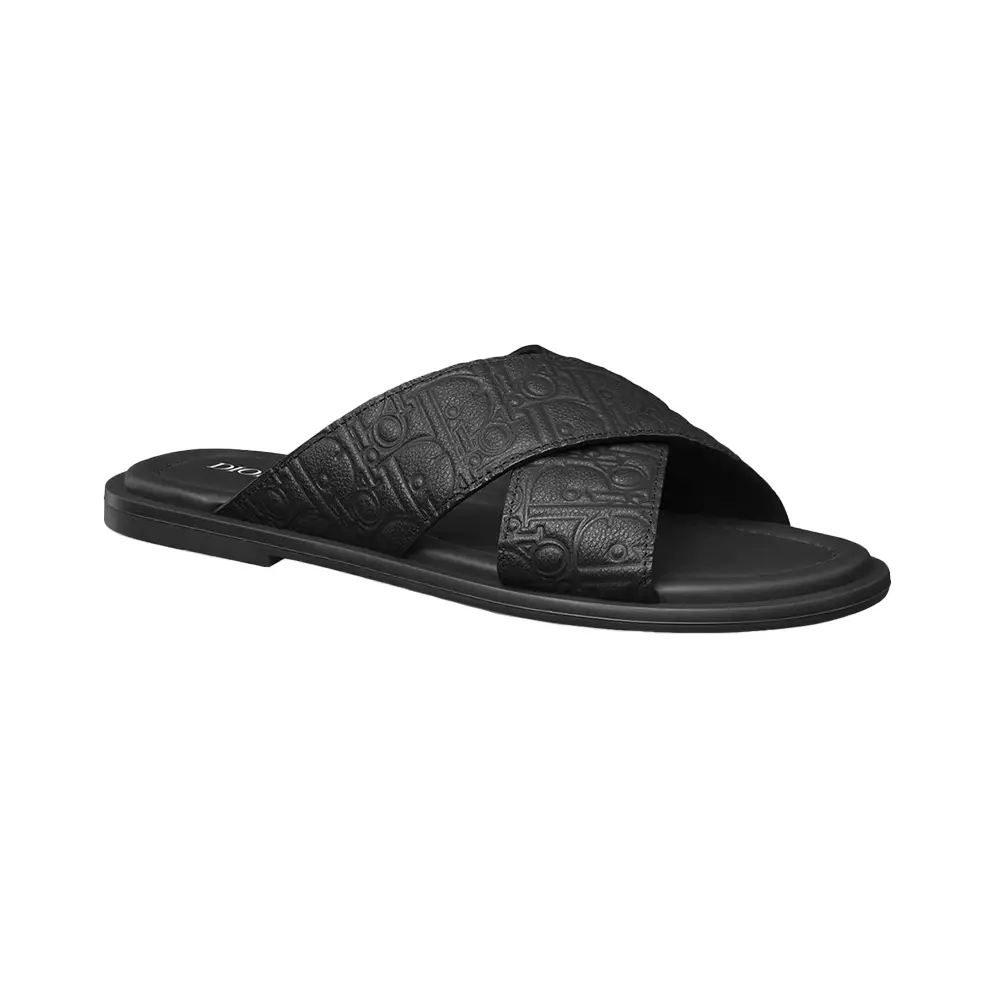 D'Alias Sandal Gravity Leather Black