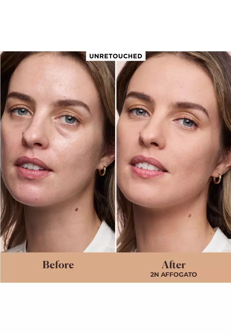 Real Flawless Feather Matte Powder Foundation - 2N Affogato​