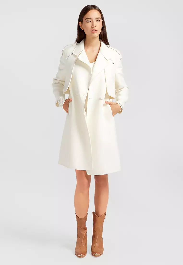 Buy white sale coat