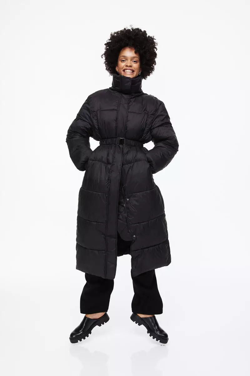 Buy H&M Oversized puffer coat Online ZALORA Malaysia