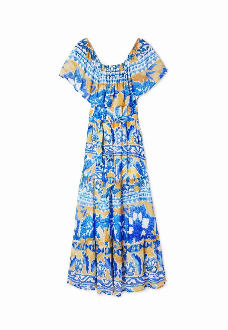 Stella Jean long arty dress 