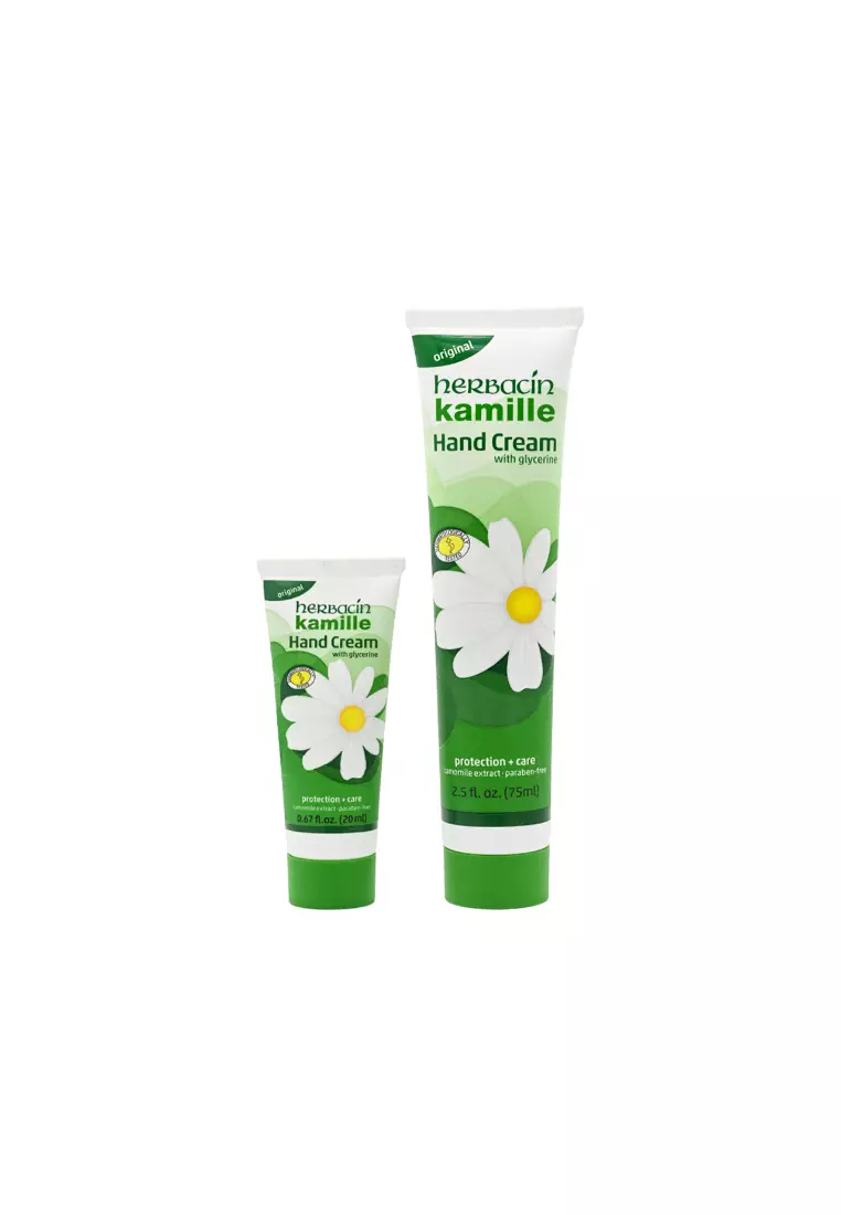 HERBACIN Kamille Original Hand Cream with Glycerine 75ml