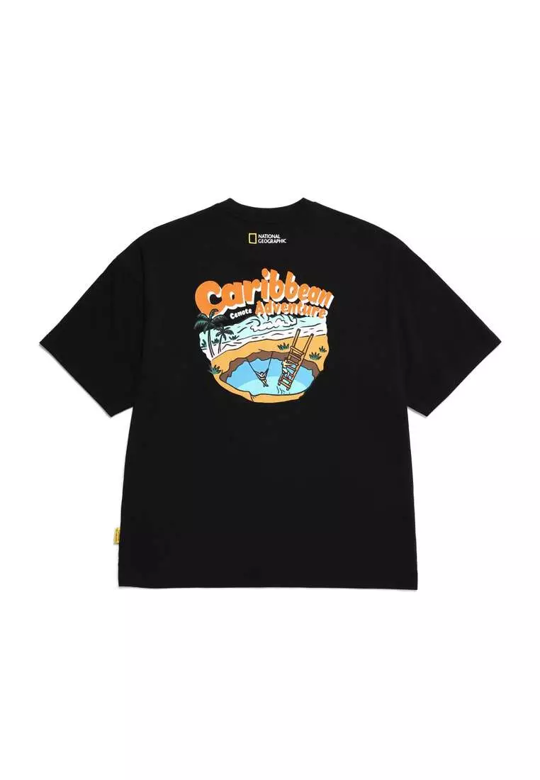 National Geographic Unisex Graphic DrySil Short Sleeve Tee 1