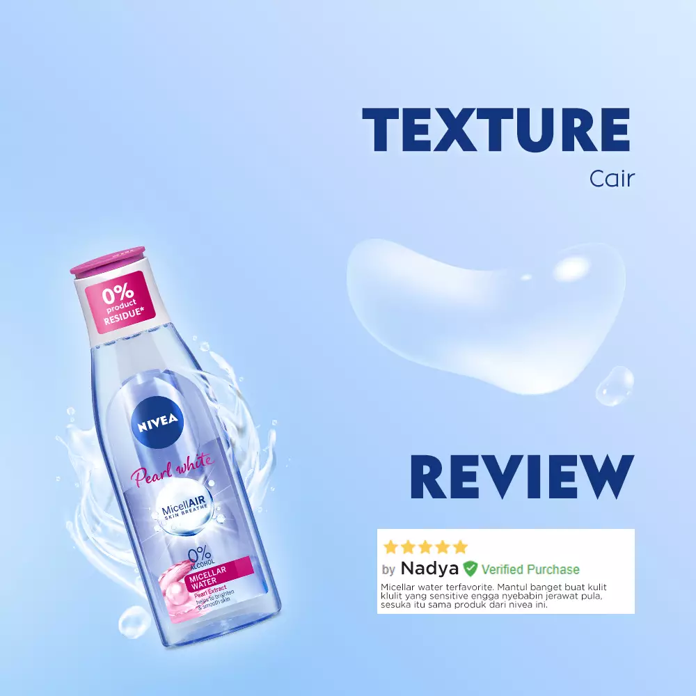 NIVEA Face Care Micellair Pearl & Bright 200ml