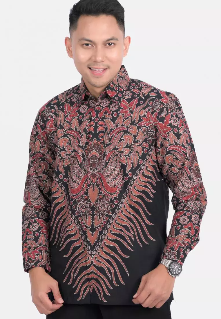 kemeja batik pria lengan panjang batik PARANG SUSILO SHJY657