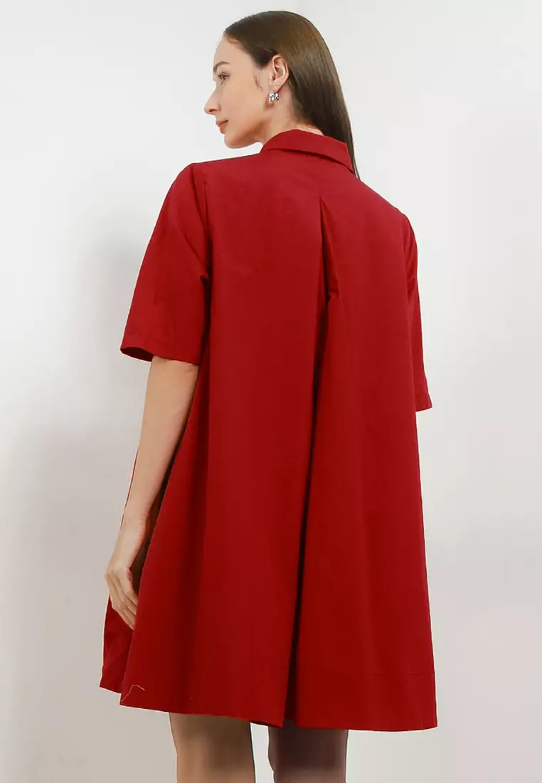 Carlene Mini Mini A-Line Shirt Dress