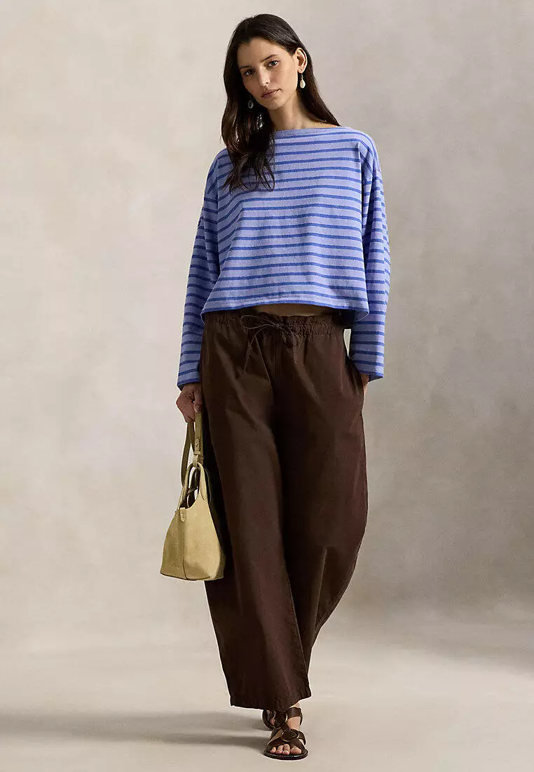 Striped Boatneck Mariner Tee