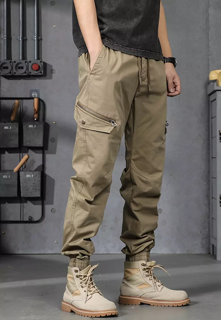 Functional Style Pockets Cargo Pants GJL678