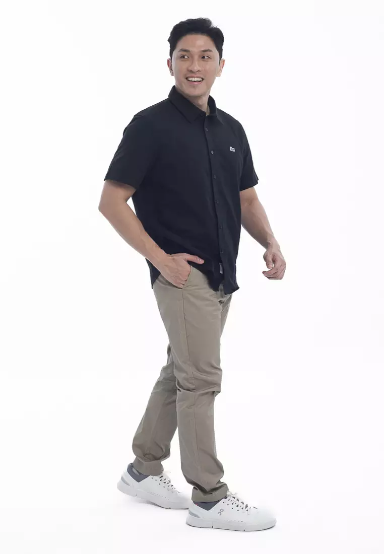 Men's Oxford Shirt With Signature Whale Embroidery