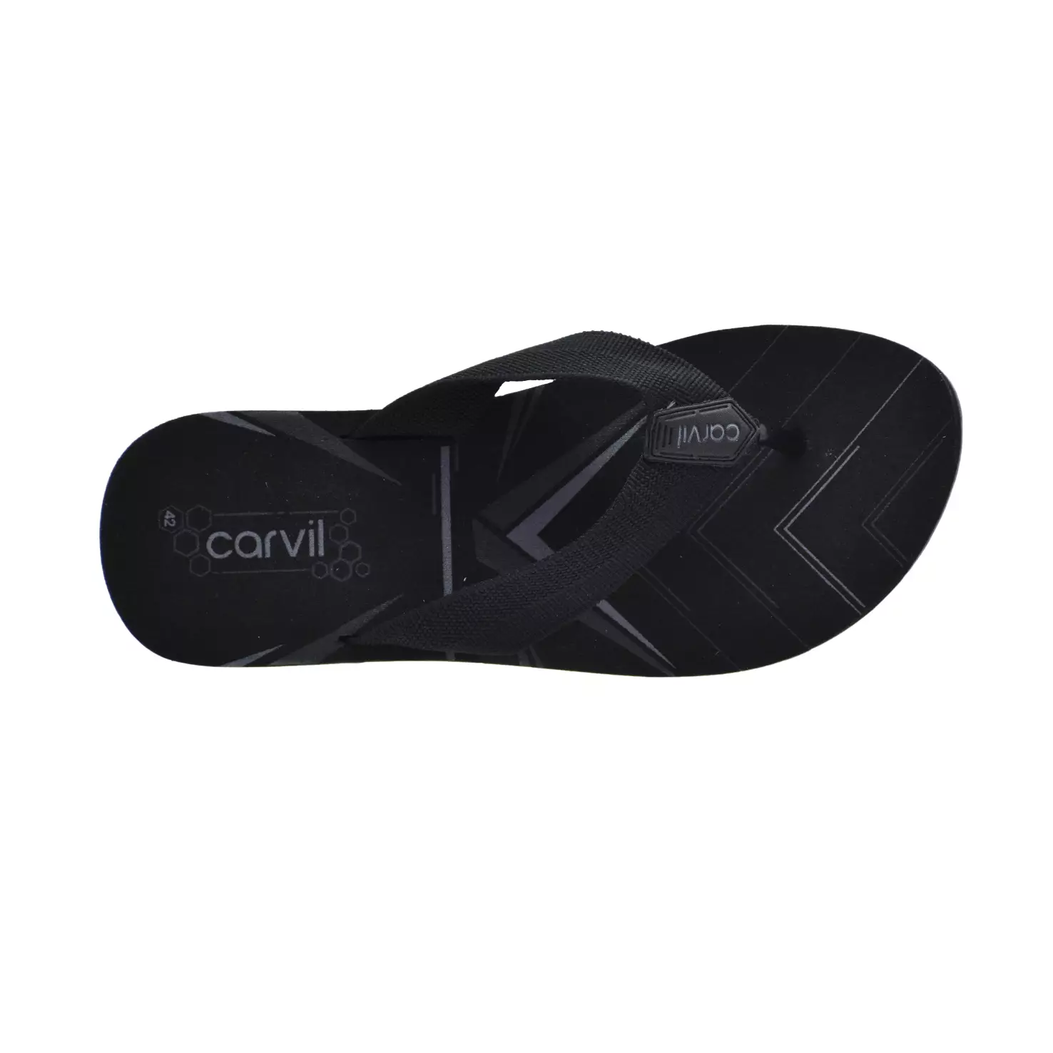 Carvil Sandal Pria Renzano-M Black