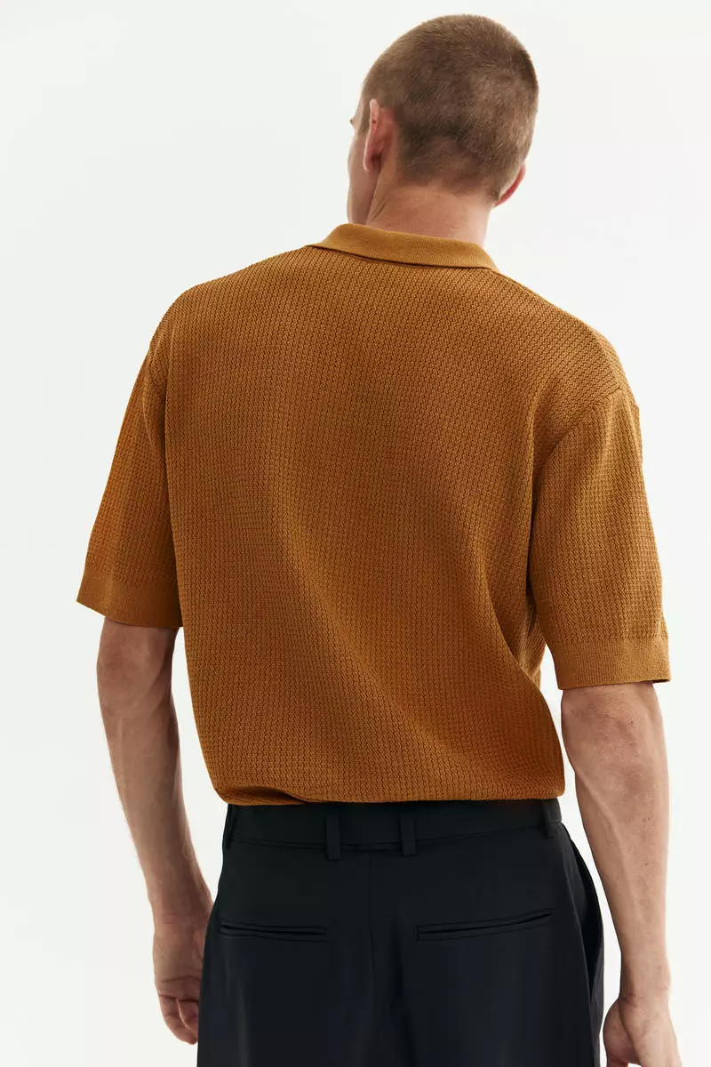 Regular Fit Knitted polo shirt
