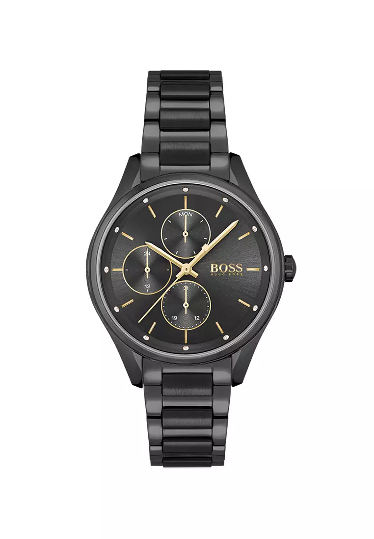 Buy Hugo Boss BOSS Grand Course Black Women s Watch 1502605 2024