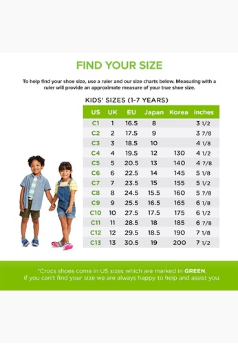 Crocs Baby Size Chart