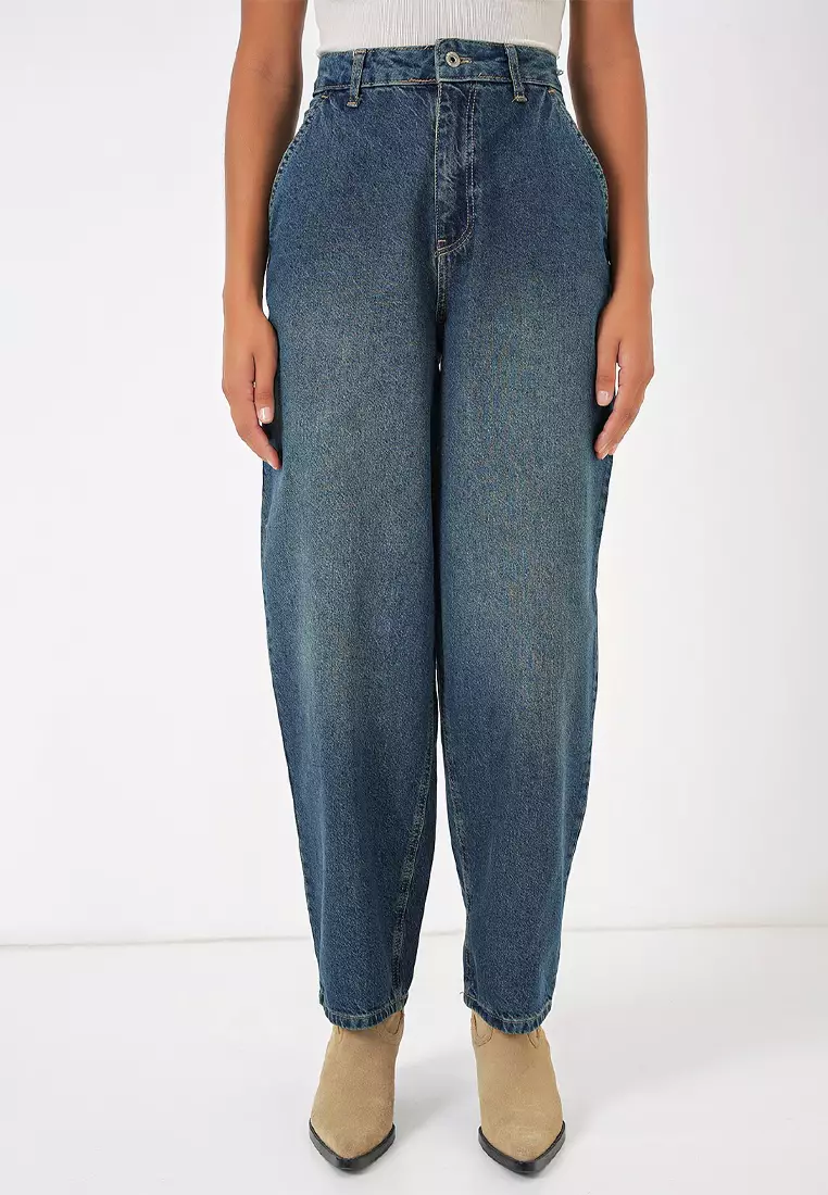 Buy Bigdart High Waist Baggy Jeans 2025 Online ZALORA