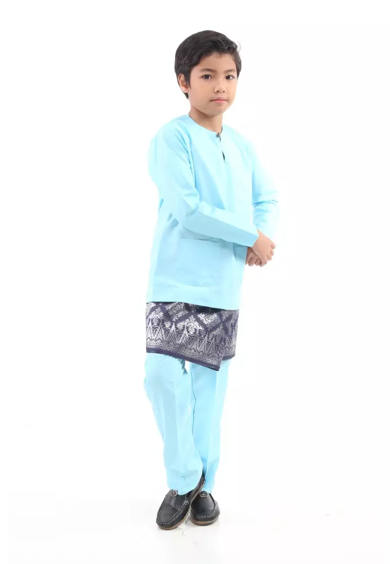 Baju Melayu Moden Teluk Belanga For Kids