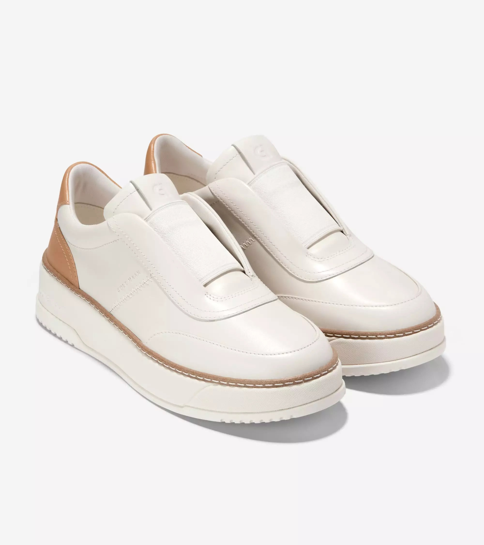 Cole Haan Women Grandpro Maxfield Slip On Sneakers - (Beige)