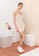 Public Desire beige Ribbed Splice Mini Dress A1190AA69C8C8FGS_7