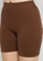 Cotton On brown Seamless Bike Shorts 57111AAD6B0716GS_2