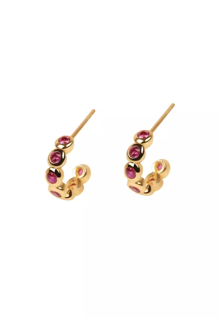 Vermeil Sora Huggie Earrings