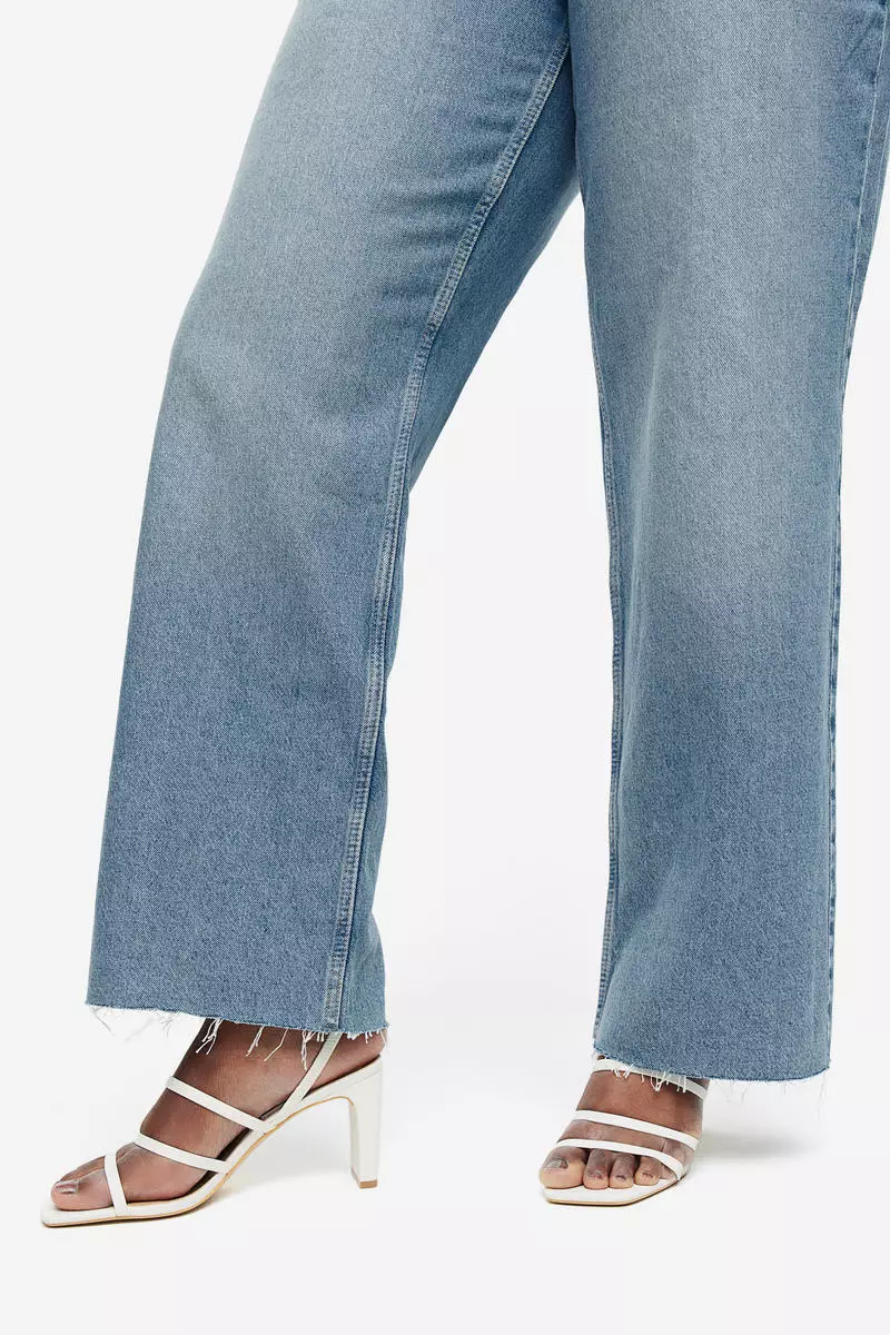 Curvy Fit Wide Ultra High Jeans
