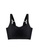 ZITIQUE black Women's Summer Floral Pattern Non-wired Full Cup Anti-Wardrobe Malfunction Bra - Black 8CD55USA025069GS_1