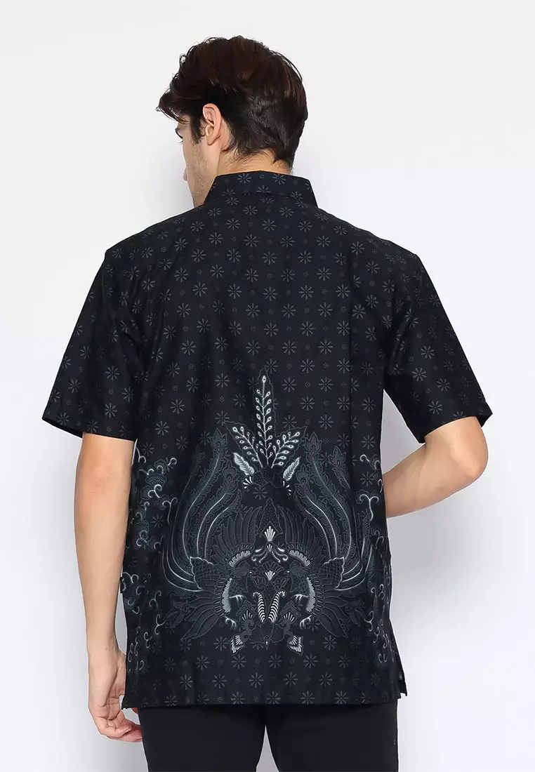 Hadinata Batik Kemeja Pendek Superfine Kaivan Kirani