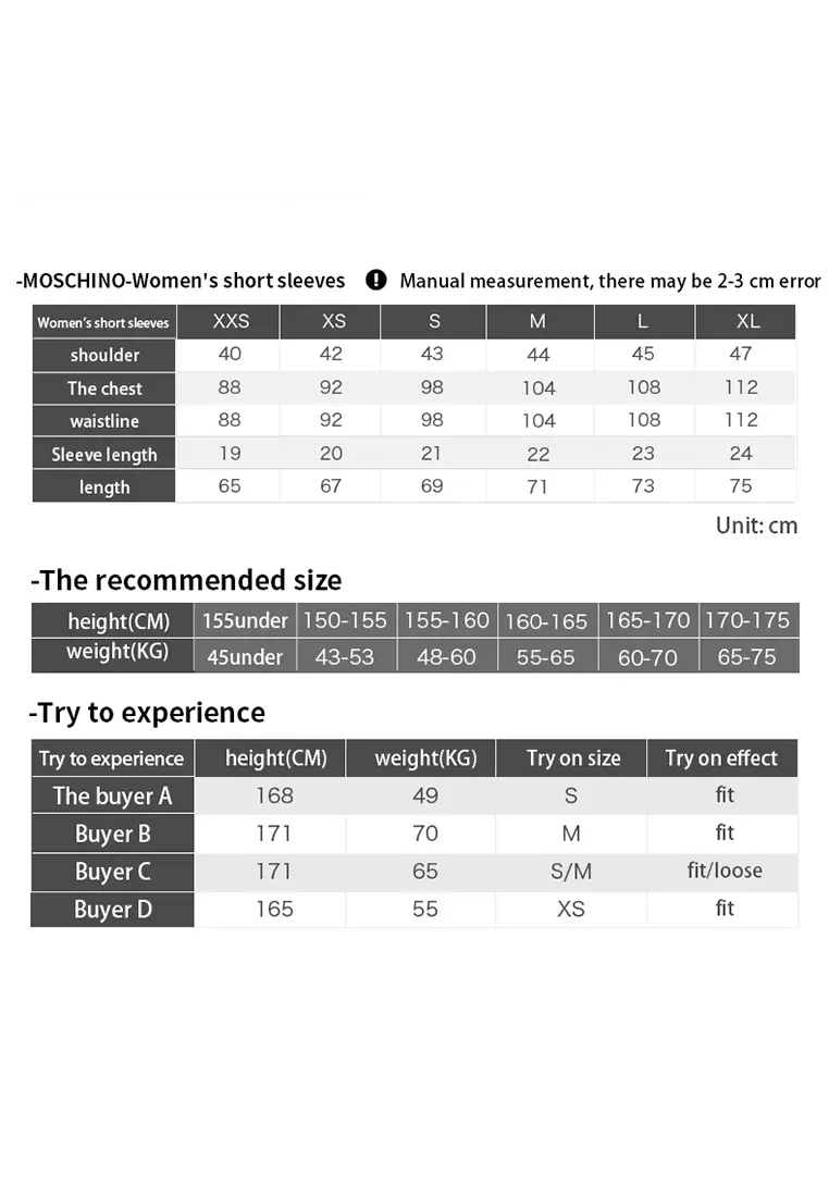 女士短袖T恤黑色0789 4410