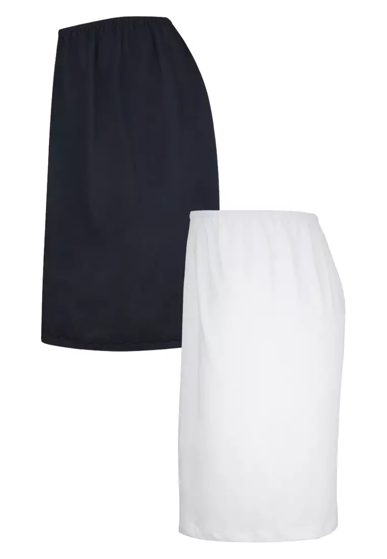 2-in-1 Pack Cotton Halfslip Women Underwear