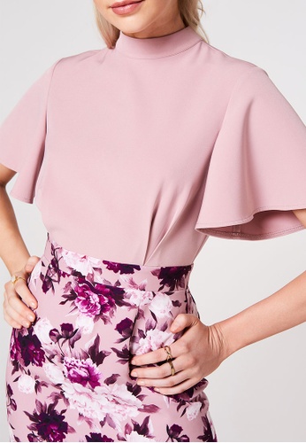 Buy Paper Dolls 2 In 1 Printed Bodycon Zalora Hk
