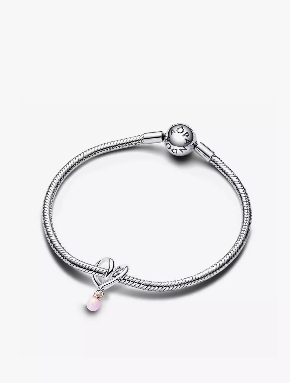 Rose Gold Pandora Pink And Silver Bracelet Jual PANDORA Heart
