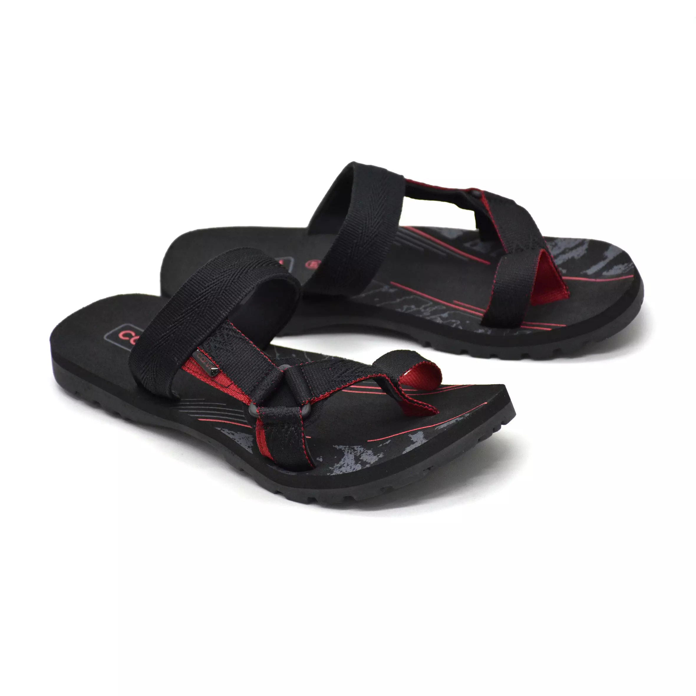 Carvil Sandal Pria Spextra-S23 M Black/Red