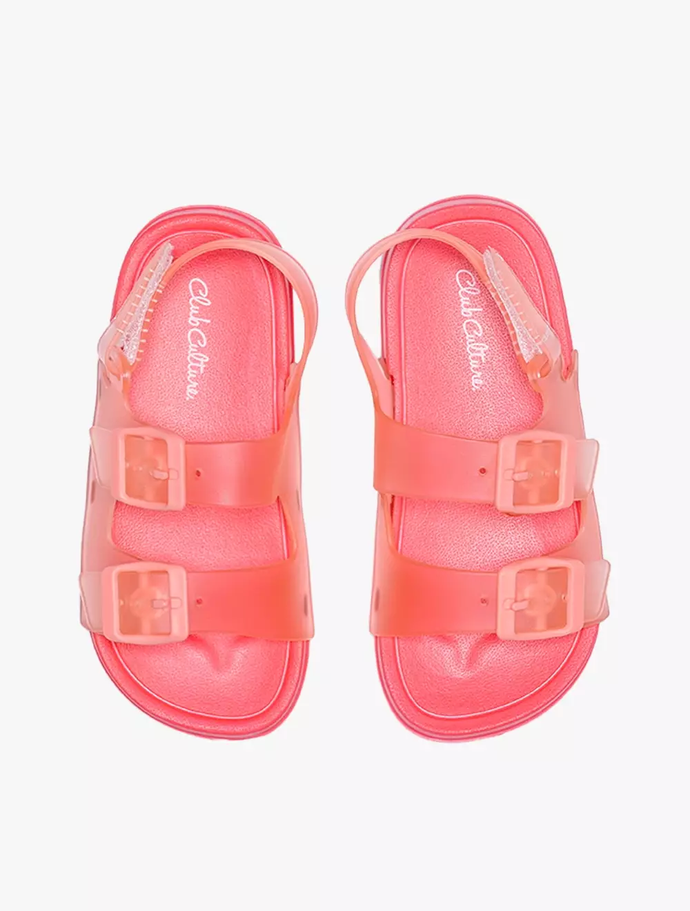 Payless Club Culture Childrens Popa Jelly Sandals - Pink_07