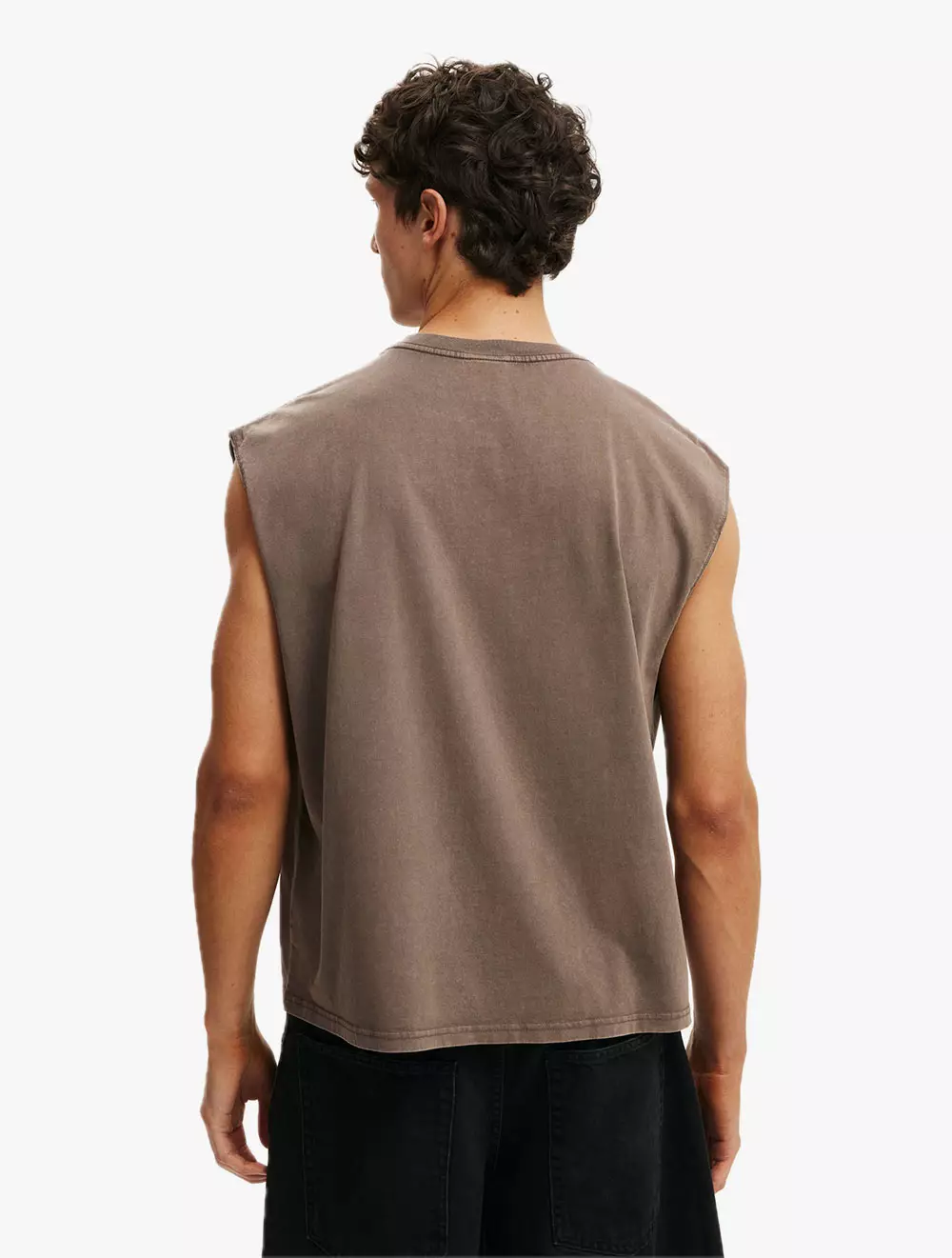 COTTON ON - TANKINI - CROPPED FIT MUSCLE