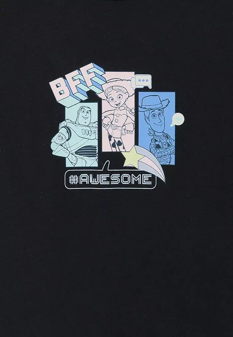 License Drop Shoulder Short Sleeves Tee