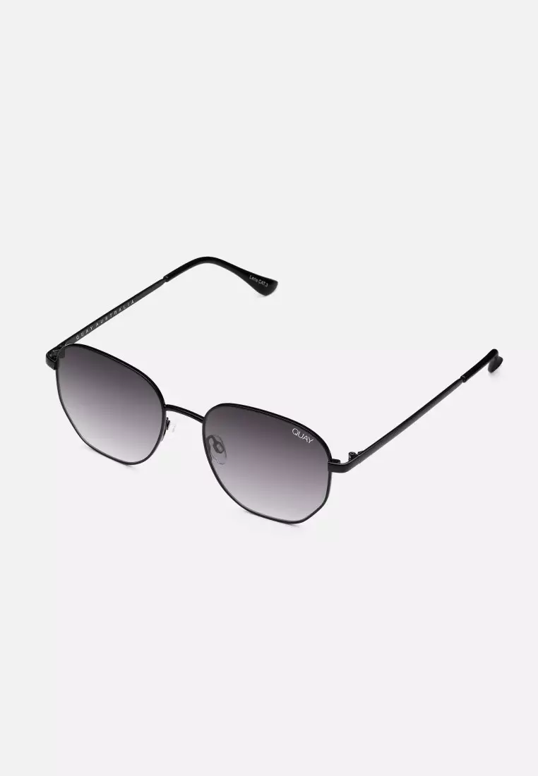 Big Time Sunglasses - Black/Smoke Polarized