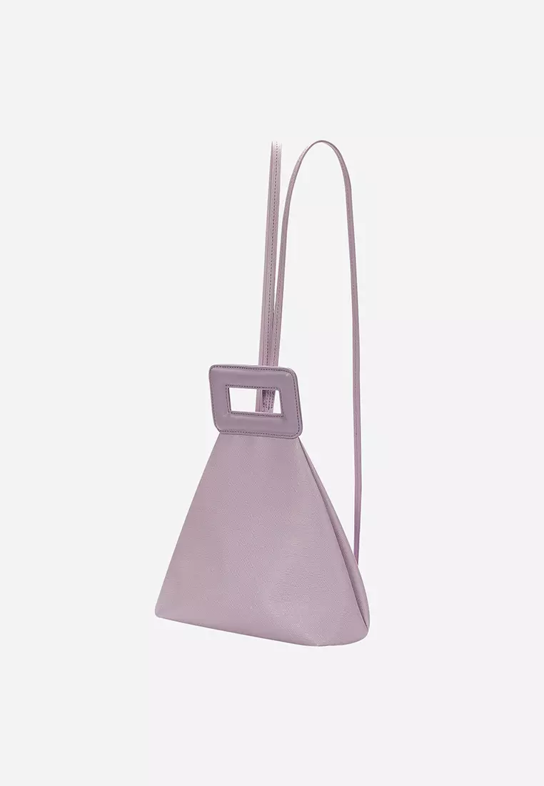 Kwani Square Handle Backpack Lilac