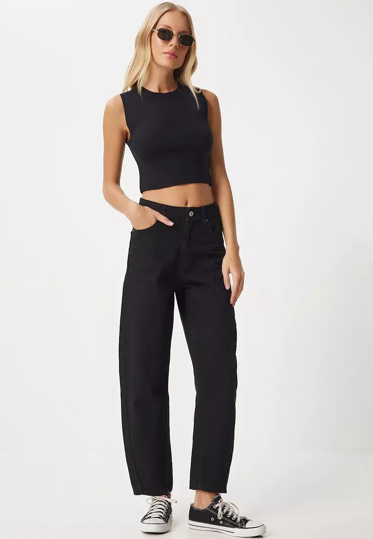 High Waist Baggy Jeans