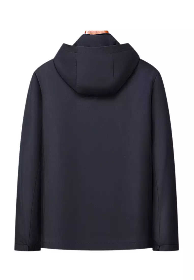 Detachable Hooded Zipper Jacket LB8809