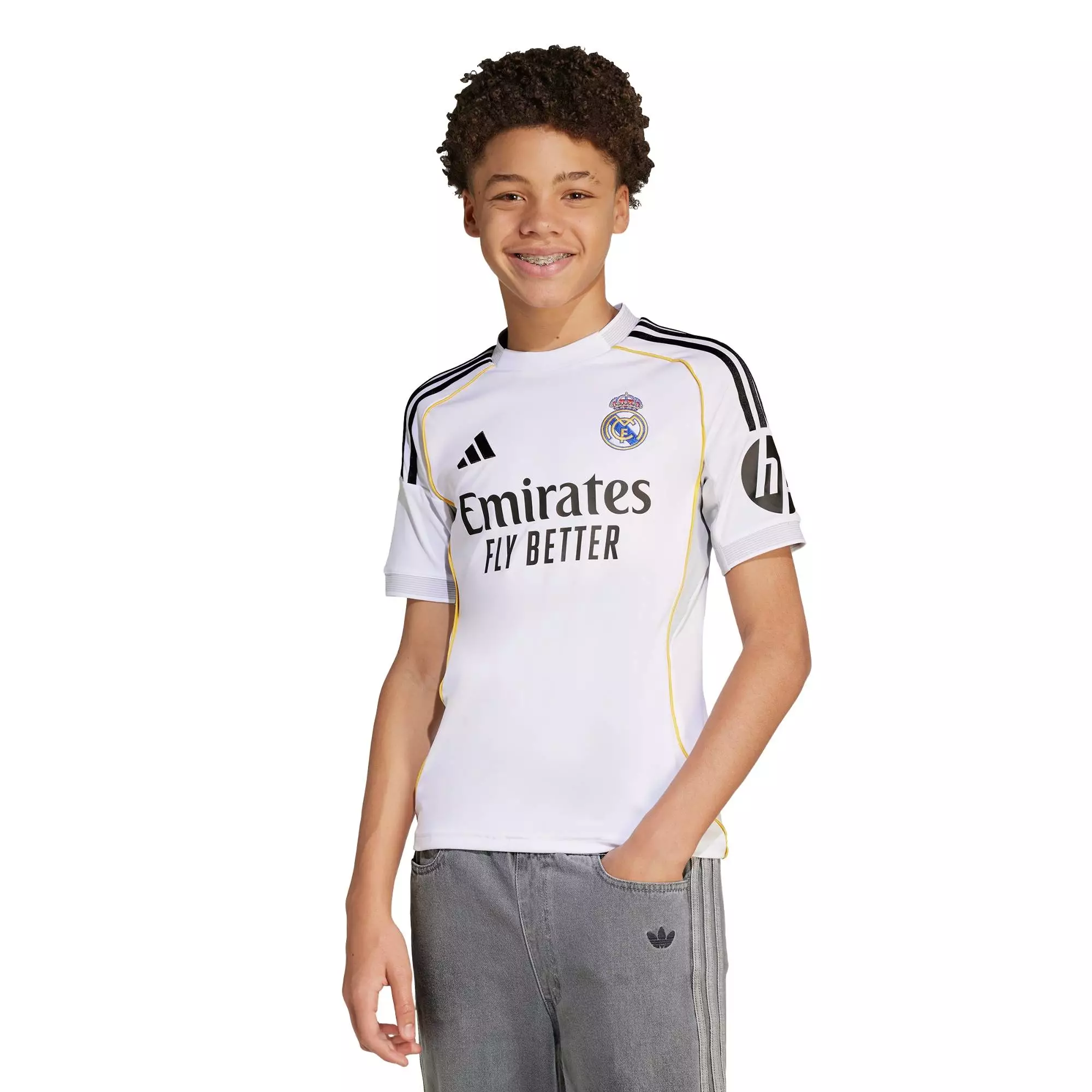 Buy ADIDAS Football Real Madrid 25/26 Home Jersey Unisex White