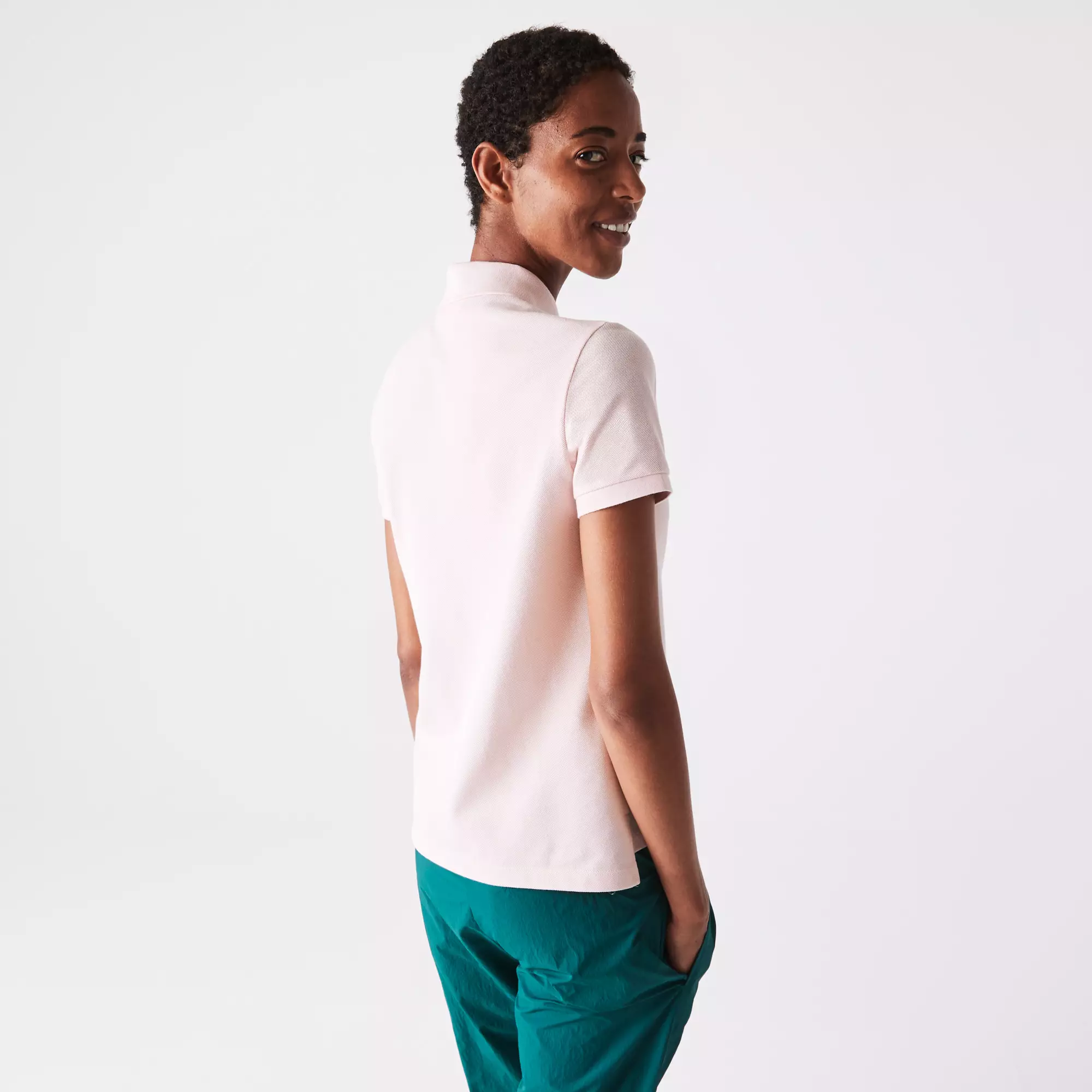 Women's Lacoste Classic Fit Soft Cotton Petit Piqué Polo Shirt