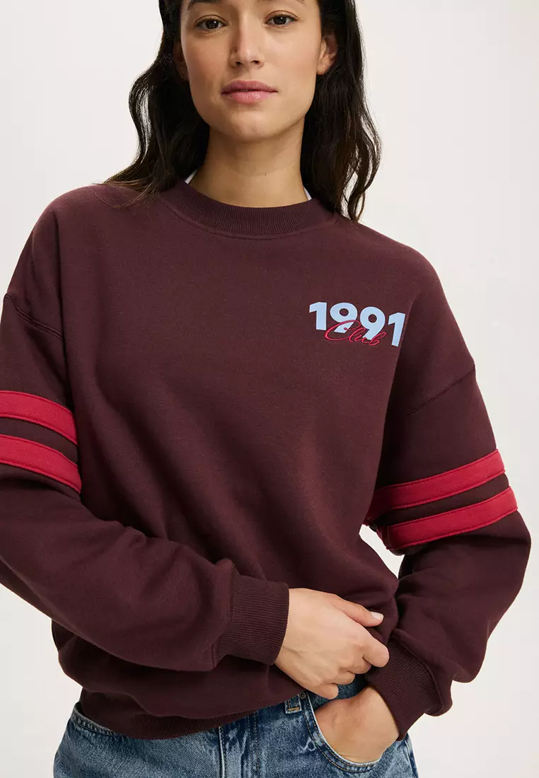 Graphic Crew Sweatshirt