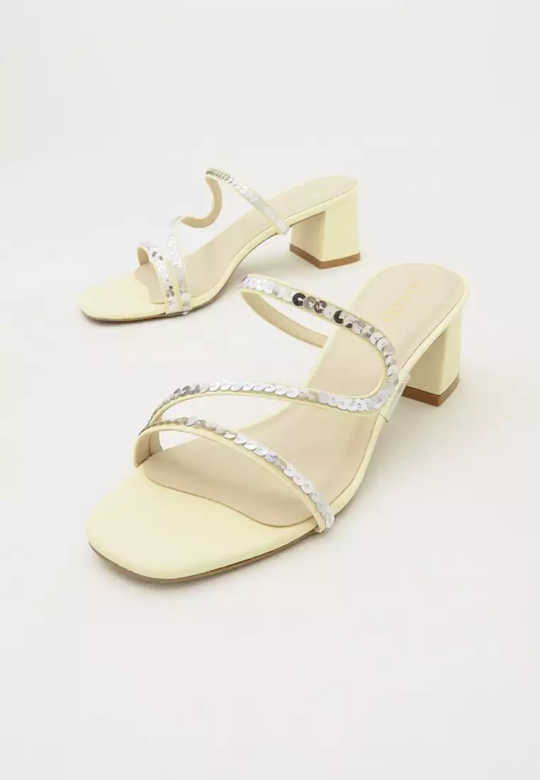 Slide On Heel Sandals