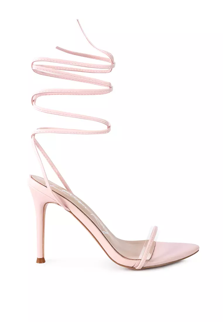 Cheap pink high heels best sale