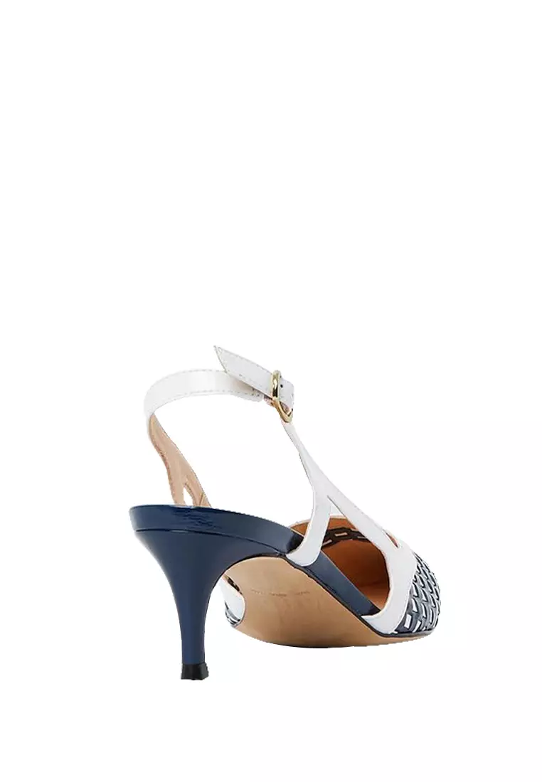Nina Armando Harper Patent Leather Slingback Low Heel 2024 Buy
